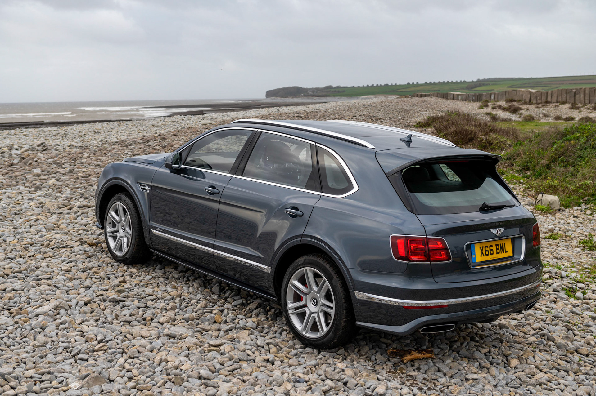 A Bentley Bentayga Speed, 4x4 SUV the worlds fastest SUV photographed on test in The Vale of Glamorgan.Spec:5950 cc V12626 bhpMaximum speed 190 mph0-60 mph 3.8 secRRP 185,800