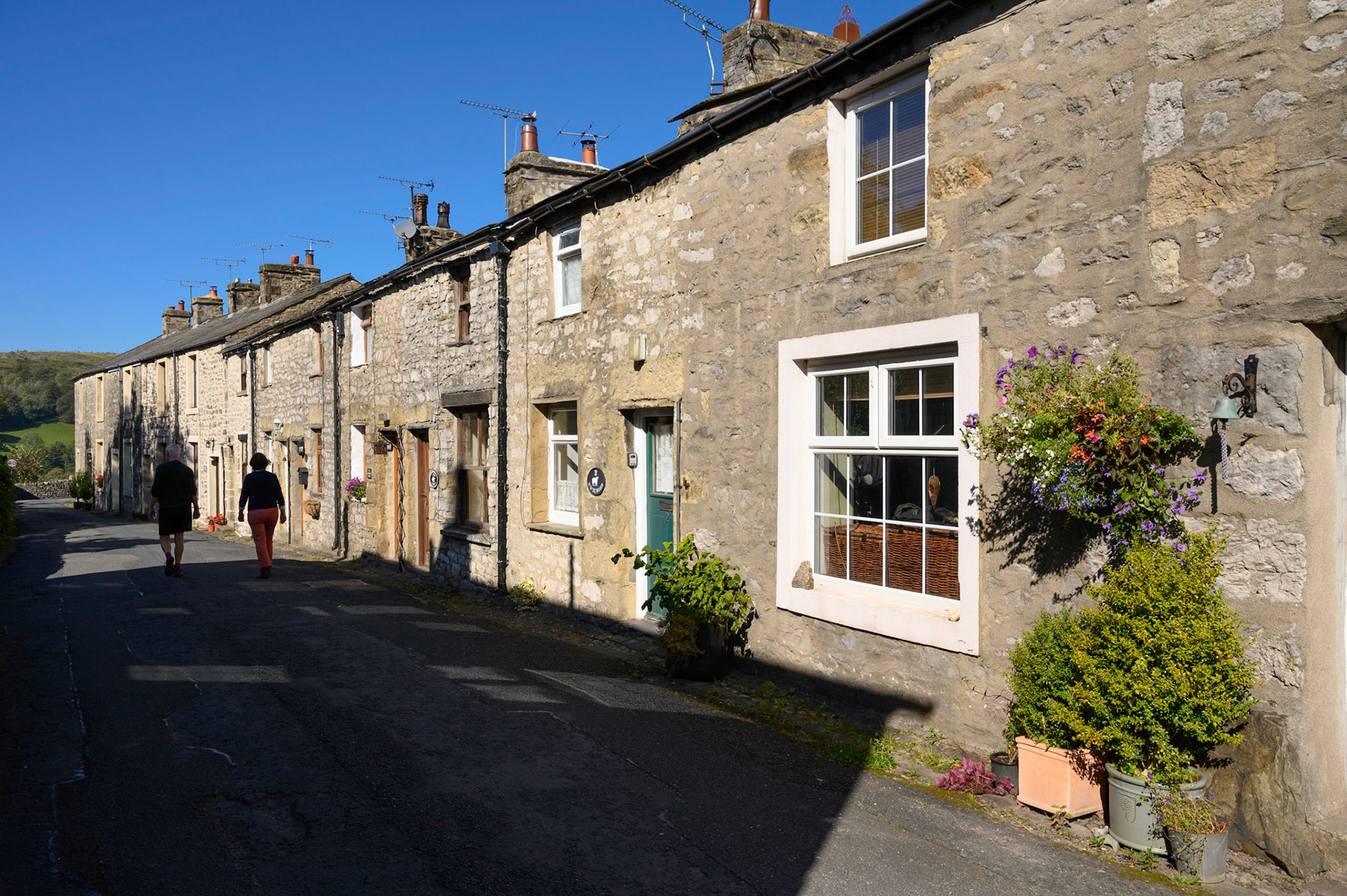 The village of Langcliffe near Settle, North Yorkshire.