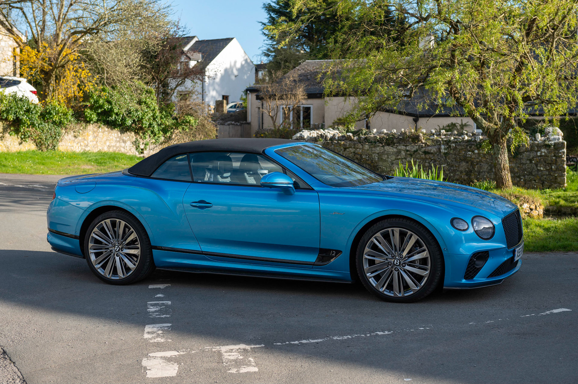 A Bentley Continental GT Speed Convertible.