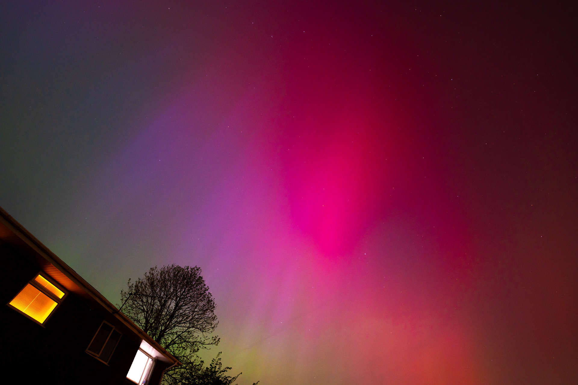 Aurora Borealis, South Wales, 10.05.24
