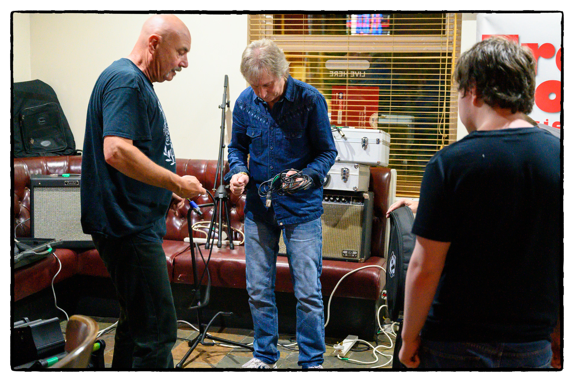 Rock, Soul and Blues Band Tres Hombres perform at The Exchange public house, Risca, 22/6/19.