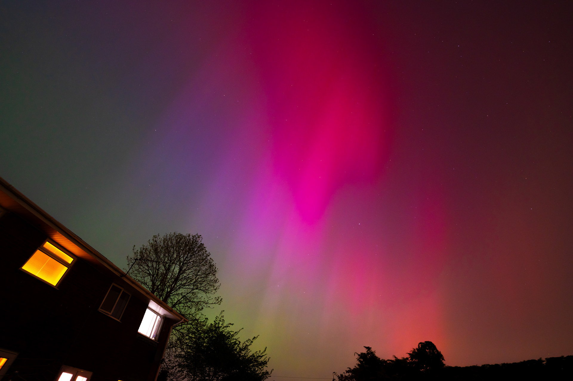 Aurora Borealis, South Wales, 10.05.24