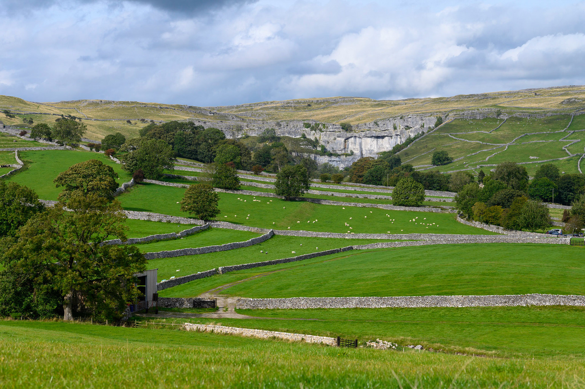 Malham Cove, North Yorkshire.