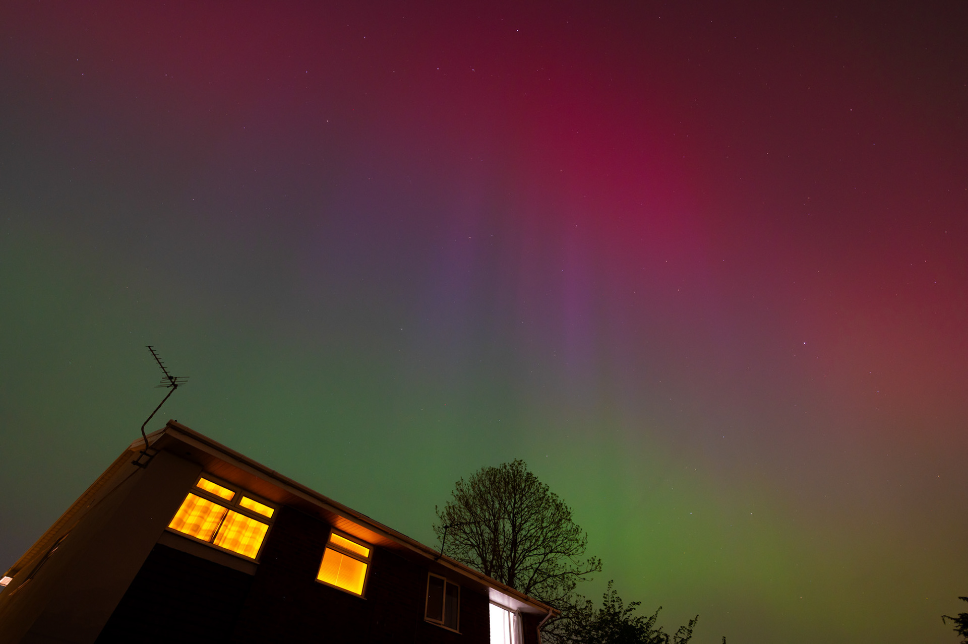 Aurora Borealis, South Wales, 10.05.24