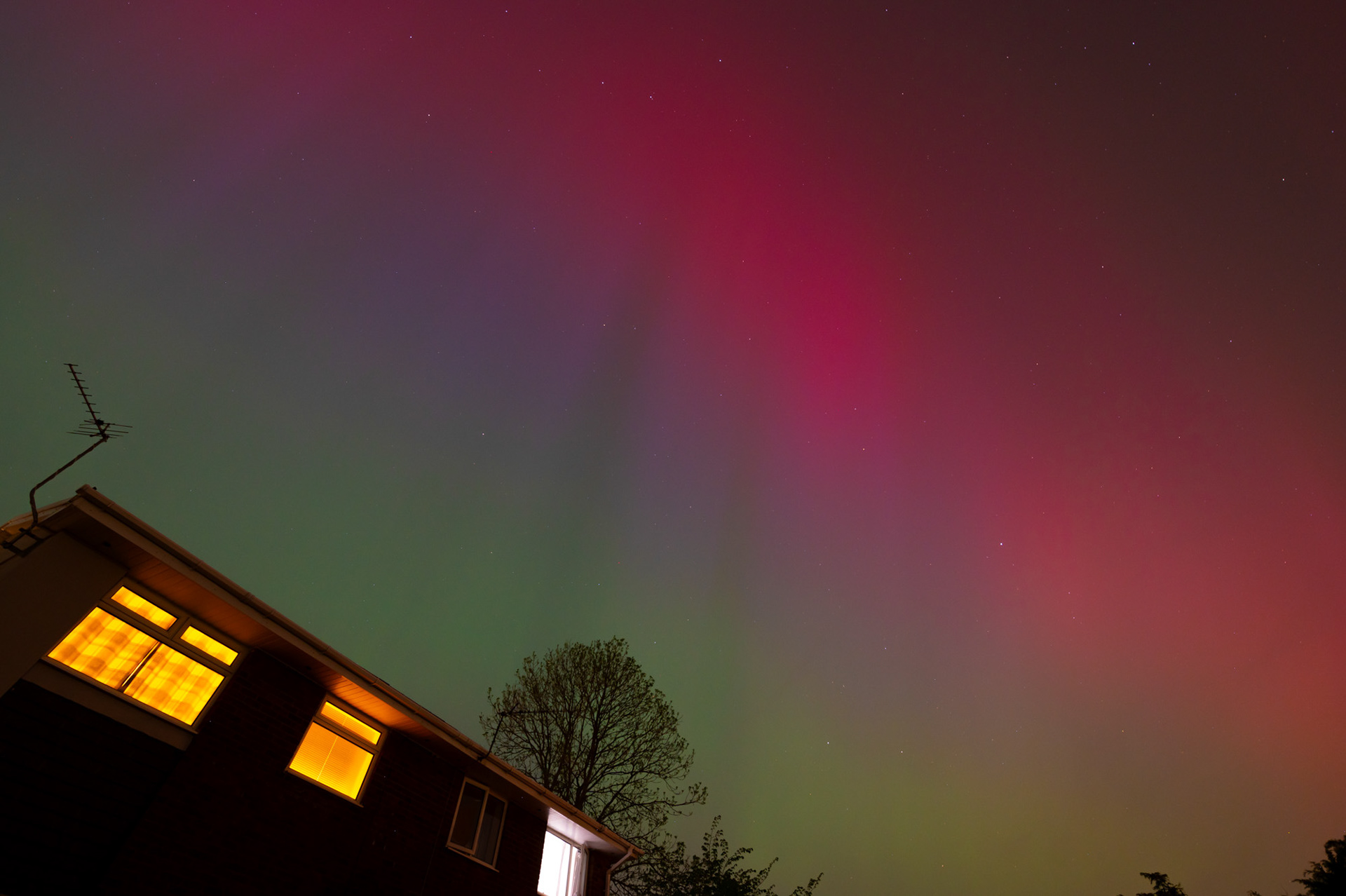 Aurora Borealis, South Wales, 10.05.24