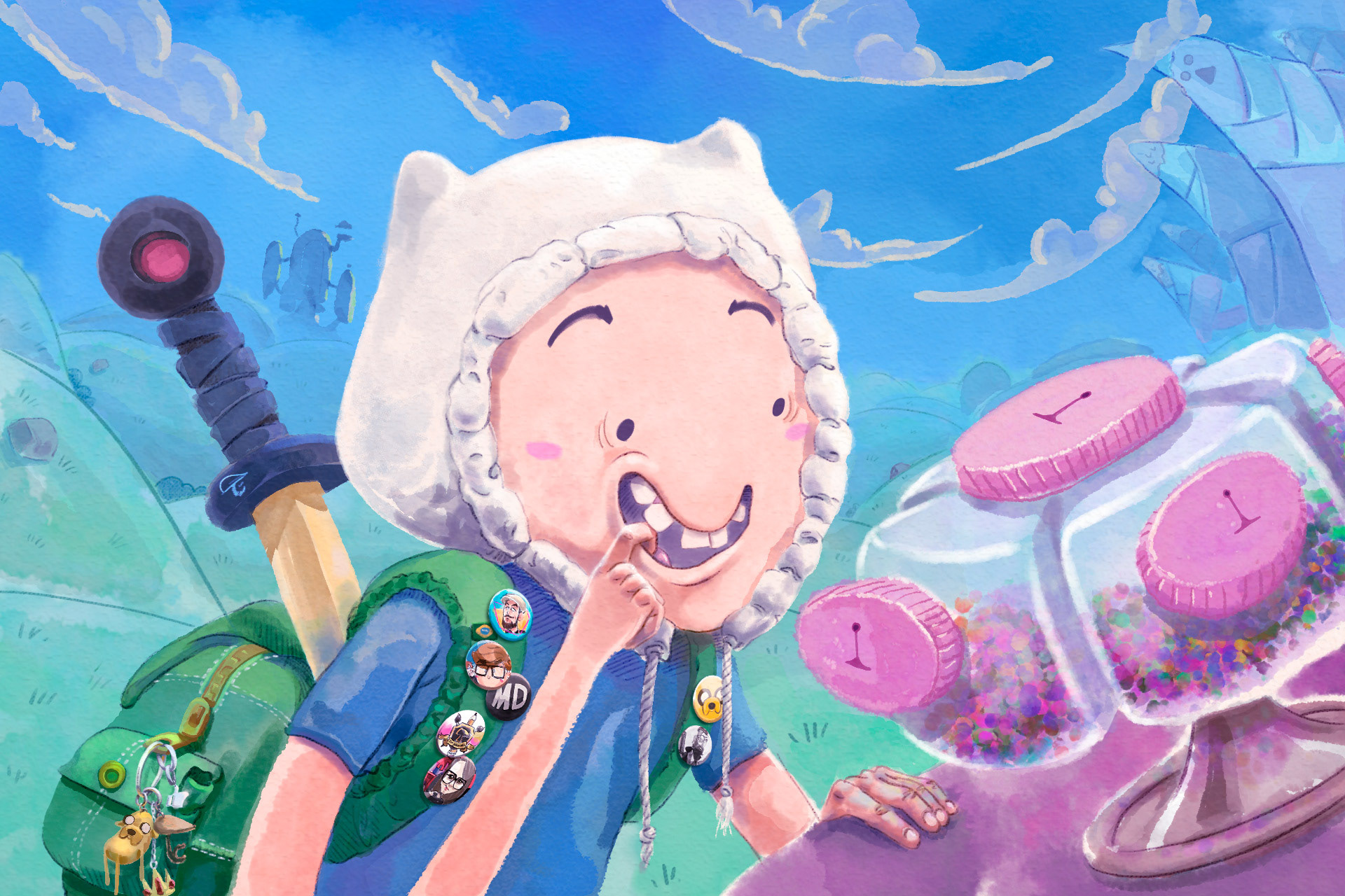 finn - hora de aventura