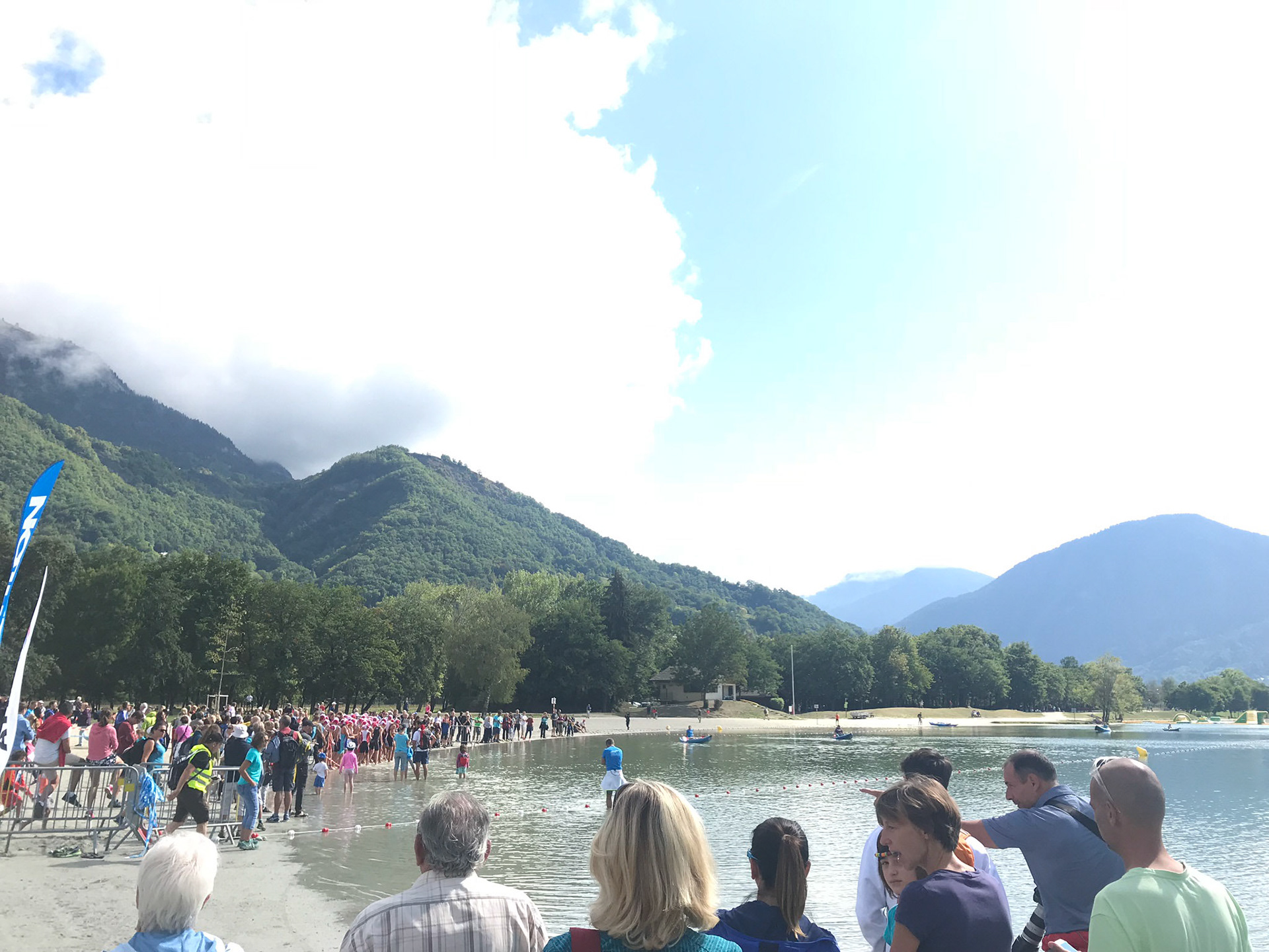 Mont Blanc Triathalon - Lac Passy