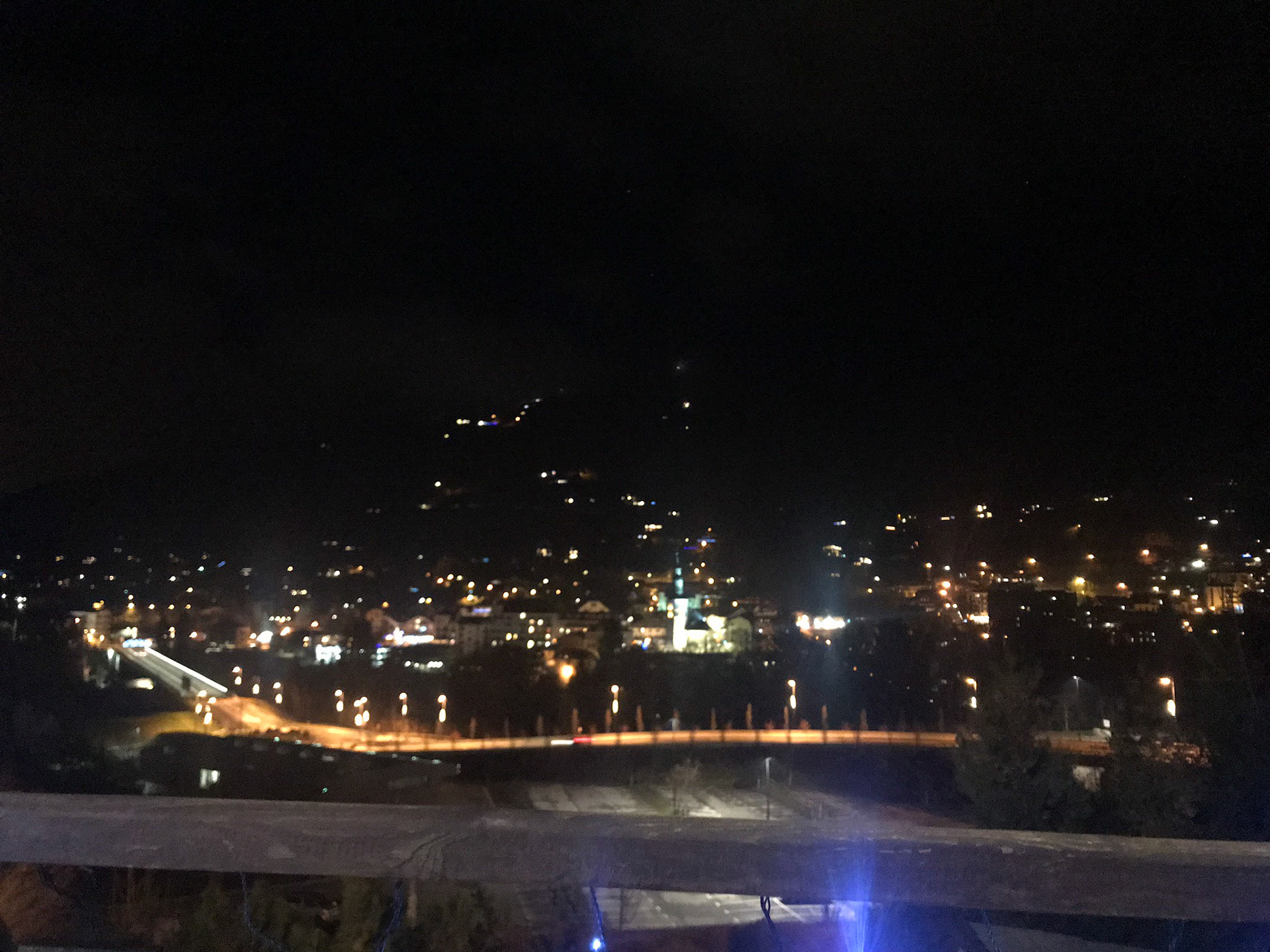 Saint Gervais at night / La nuit