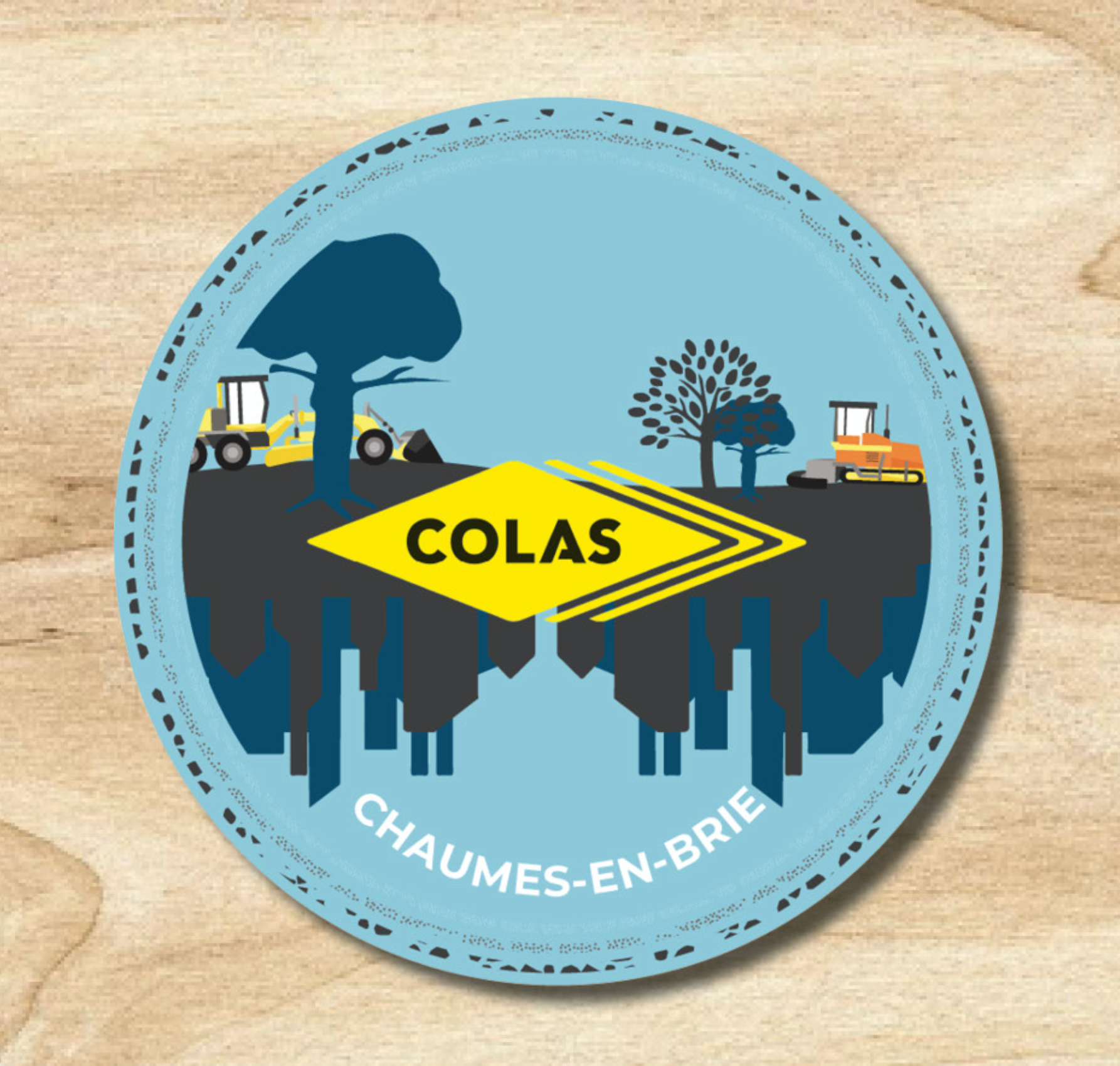 Version conseillée, car plus épurée et plus conforme à la charte graphique de COLAS