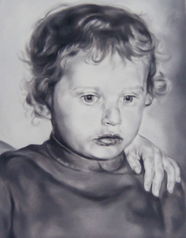 My Sister's hand    40x50