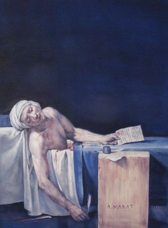 Copie Marat    113x152cm
