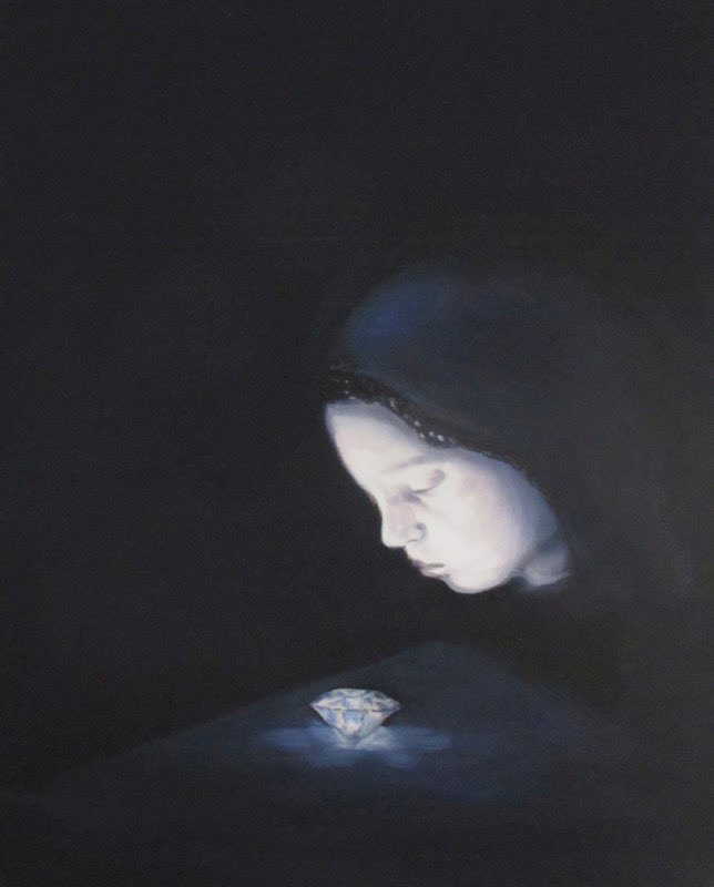 De kleine waarzegster    40x50