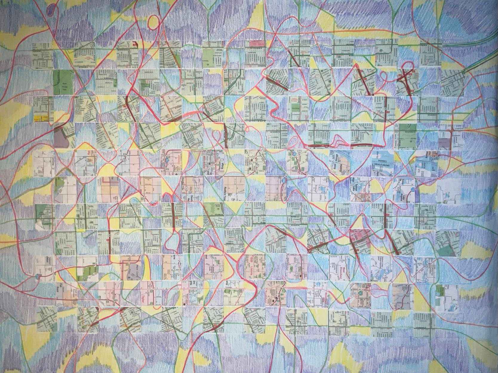 Paper Maps and Graphite