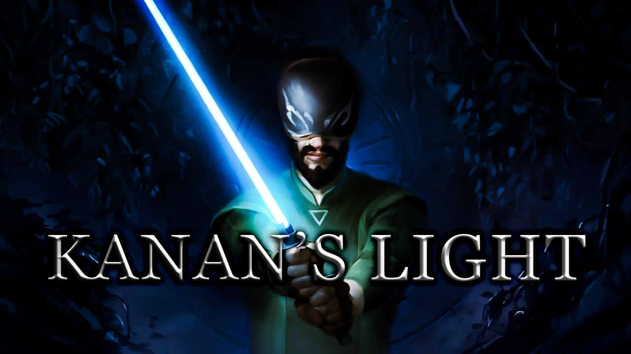 This thumbnail was for a collaboration video between myself and another creator, as we created a song about the character Kanan Jarrus.