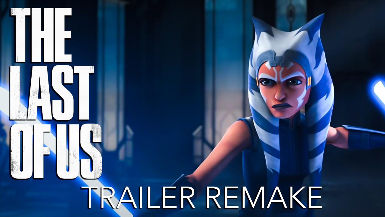 This thumbnail is for a remake video of a trailer edit I had made. The main goal was using the same picture as the original but improved with better text.