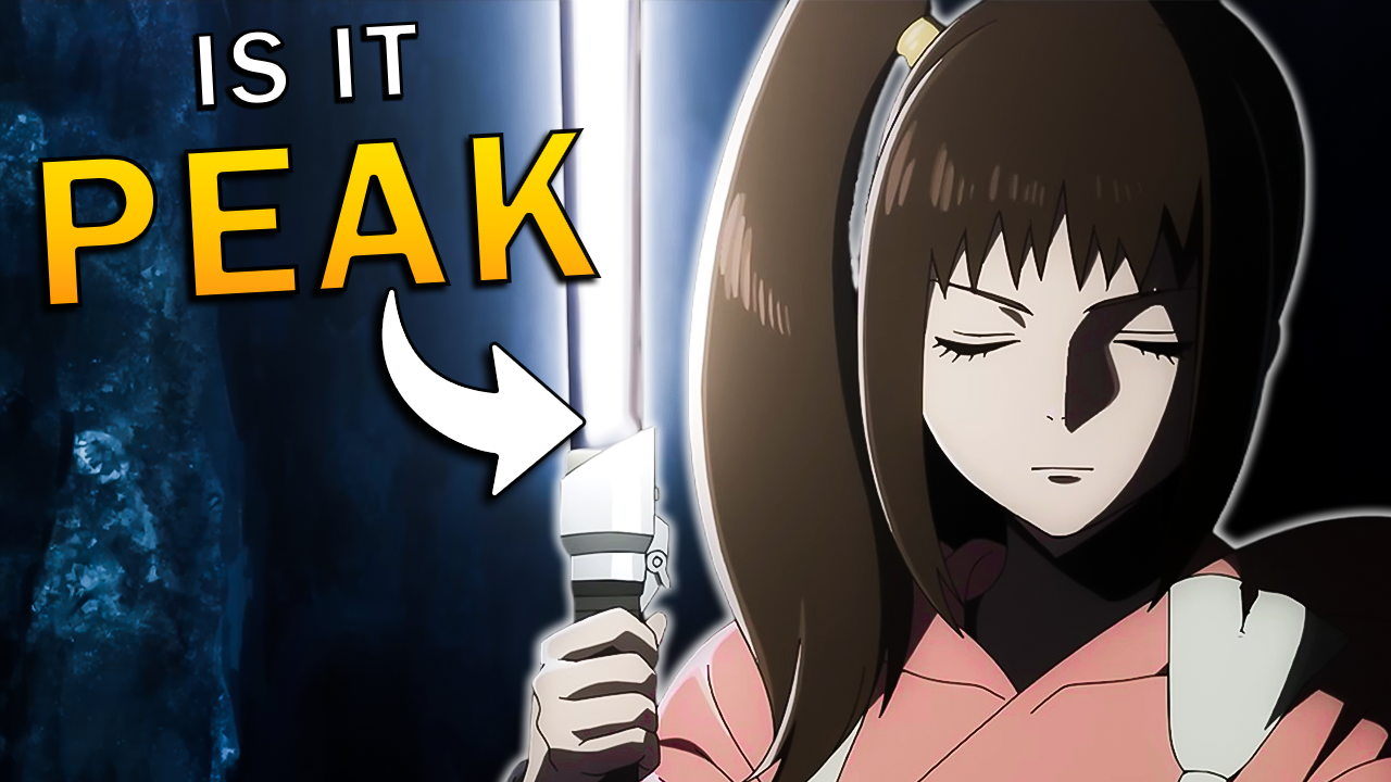 This thumbnail was created for a video in which I review The Ninth Jedi series, answering the question: Is It Peak?