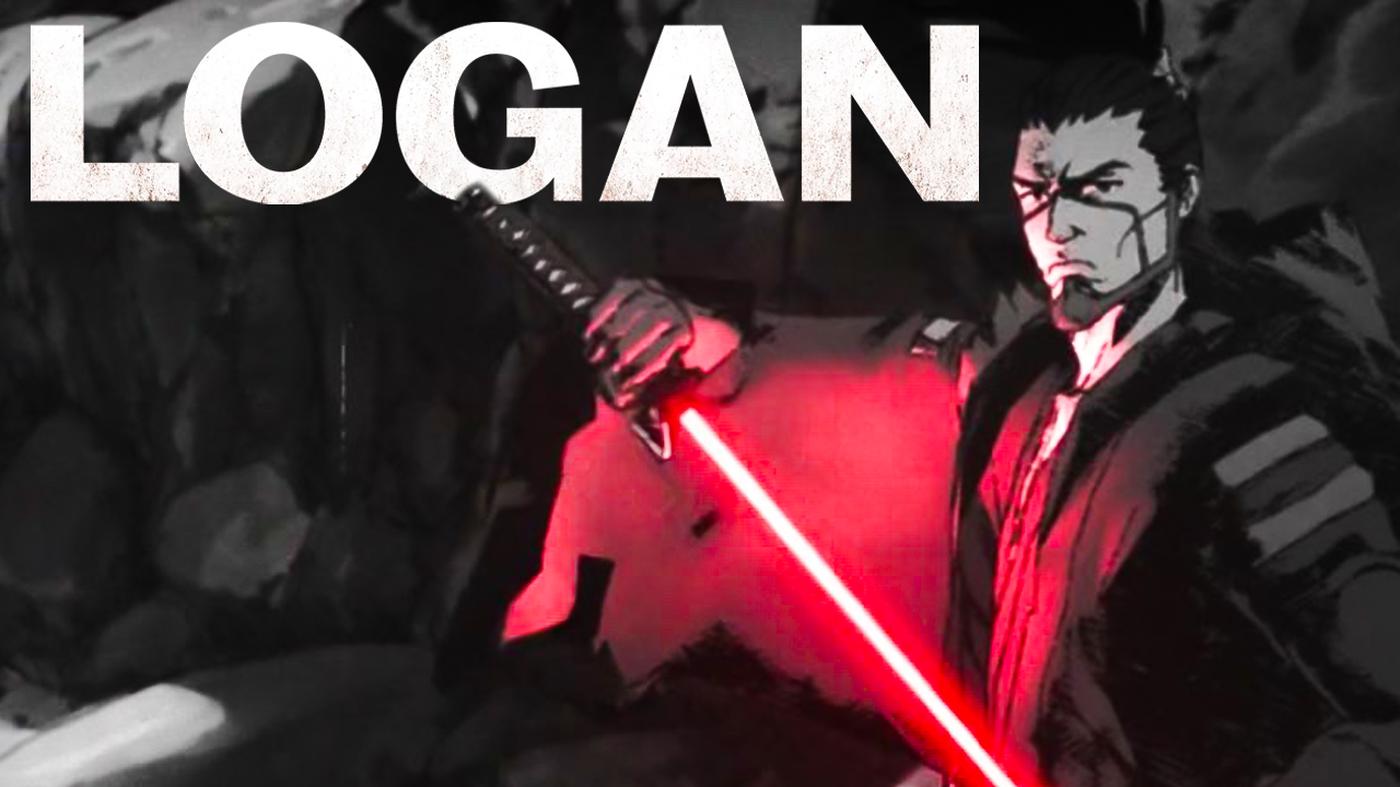The thumbnail was for a trailer edit video that used The Duel with the music from Logan. I was more interested in experimenting with perspective. Having the character's lightsaber in front of the text.