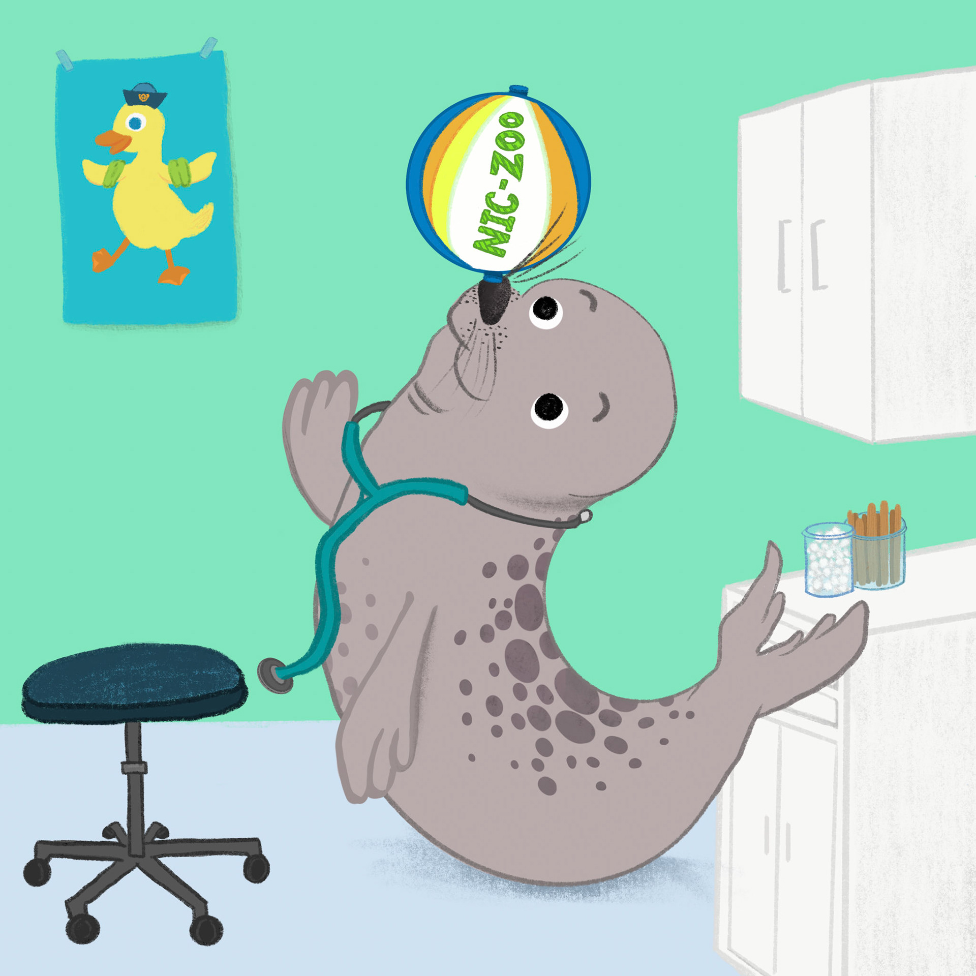 Welcome to the NIC-Zoo - board book