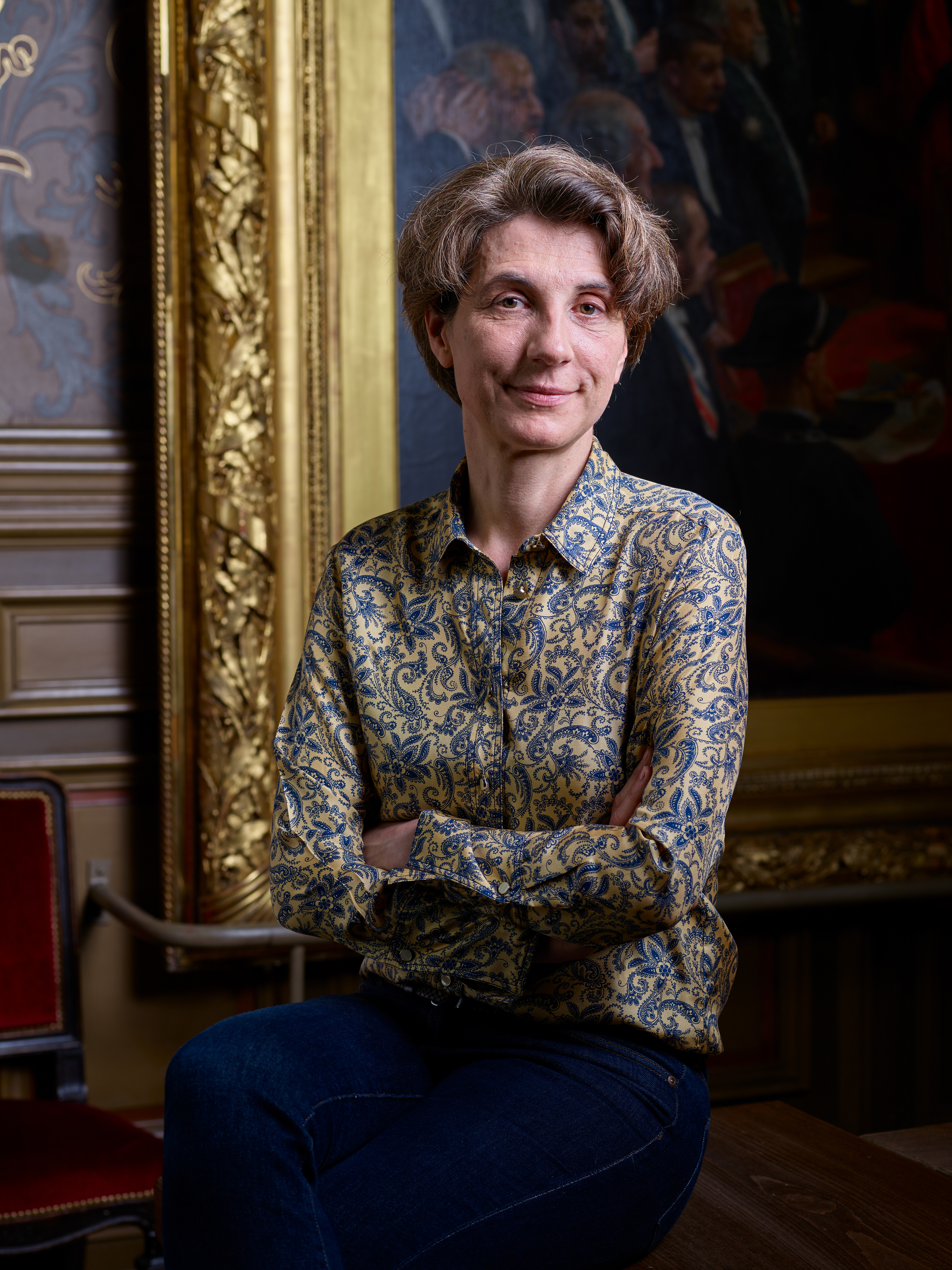 Official portrait of the Rector Delegate for Higher Education, Bénédicte Durand