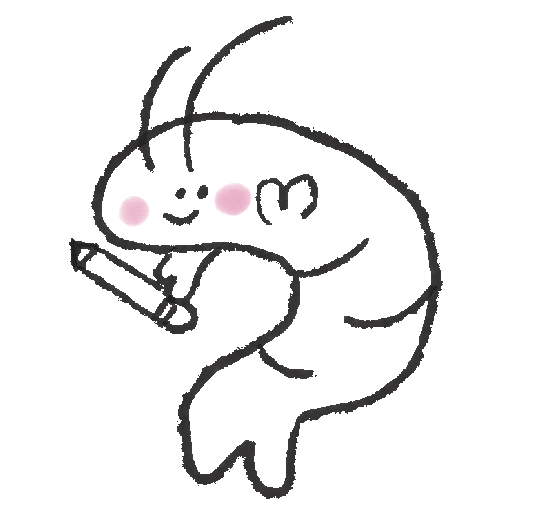 Waving Shrimp illustration