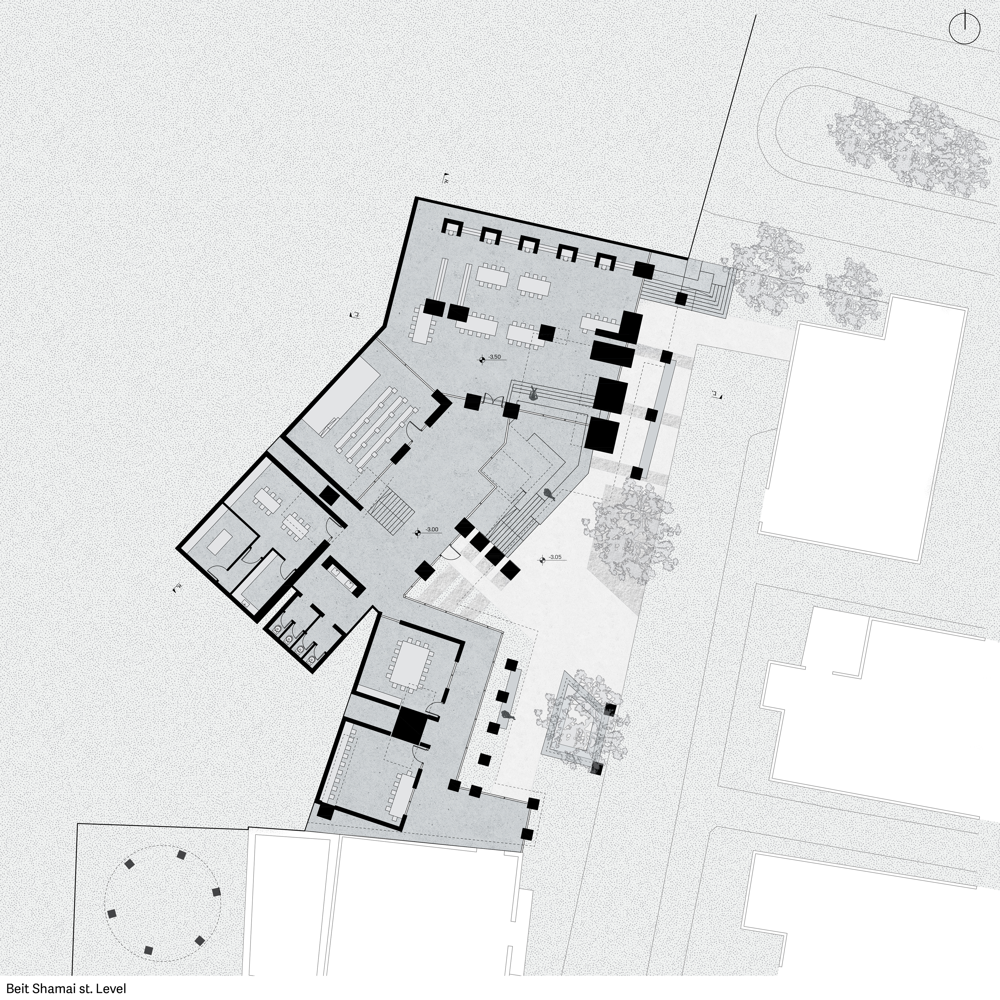 -1 Level plan (Beit Shamai St.)