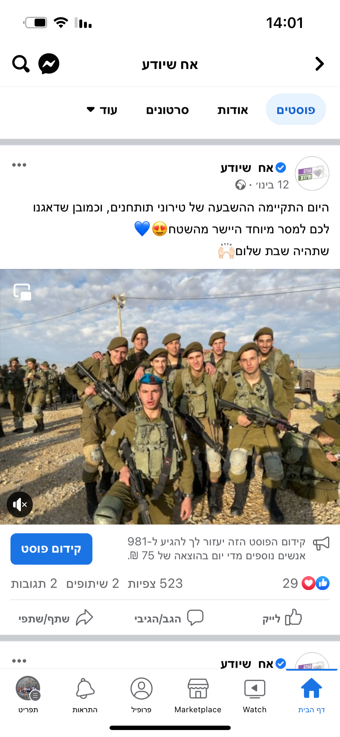 IDF service - "brother who knows"