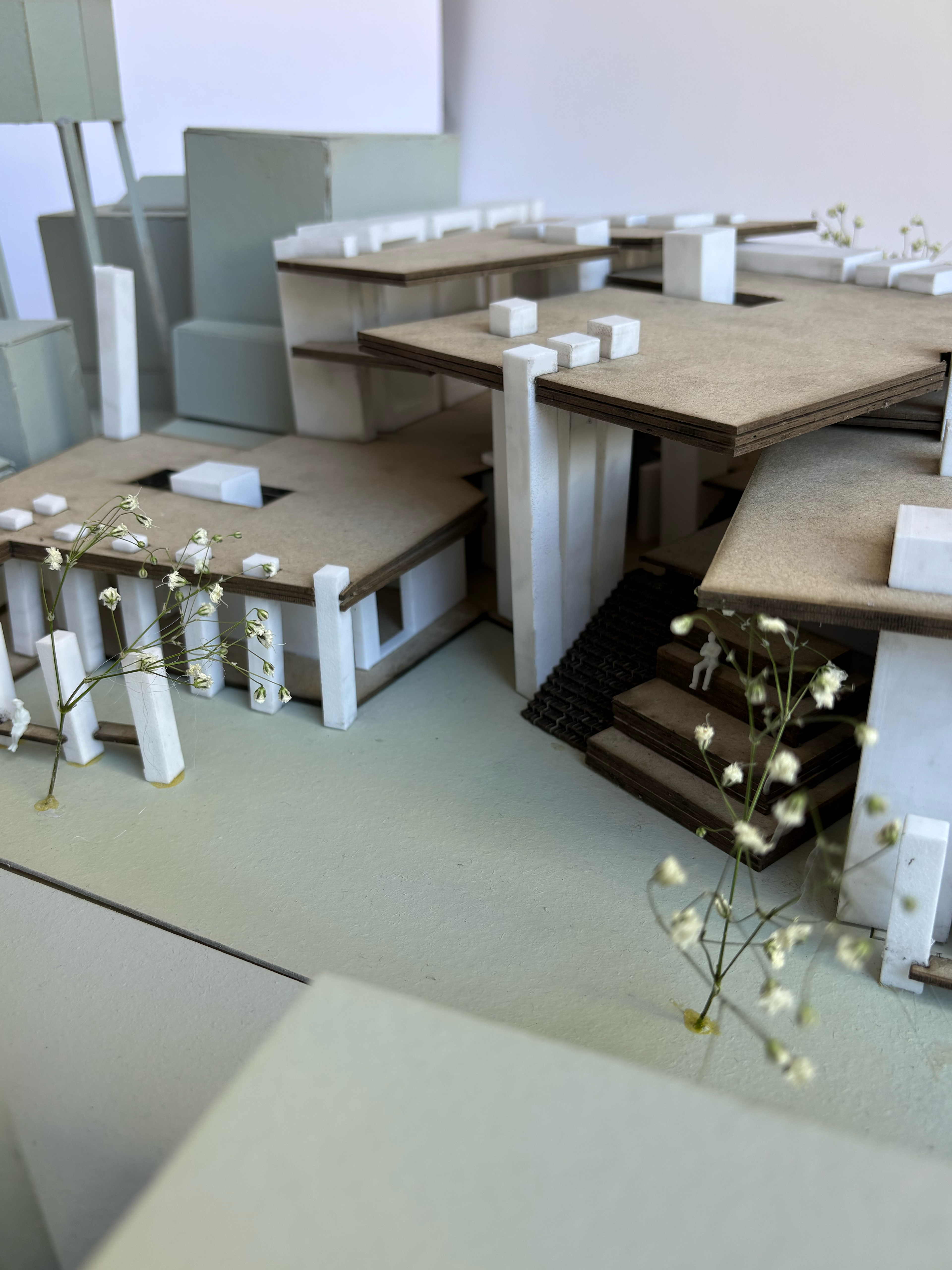Final Project Model - east view
