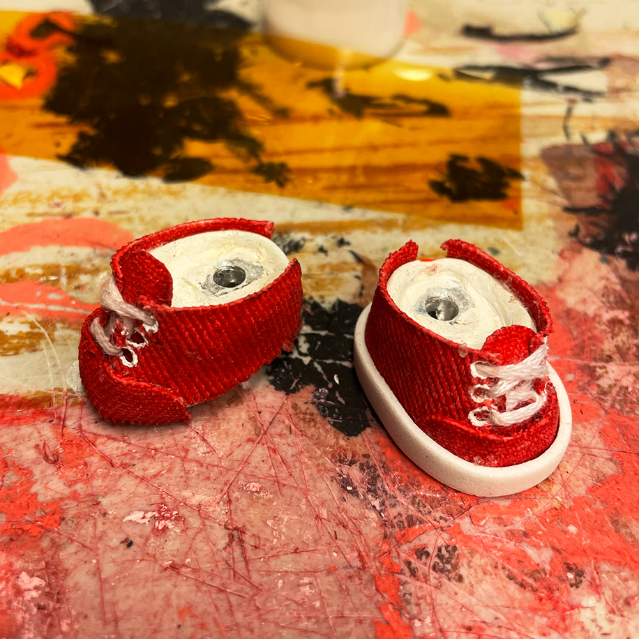 Miniature vans kids shoes!