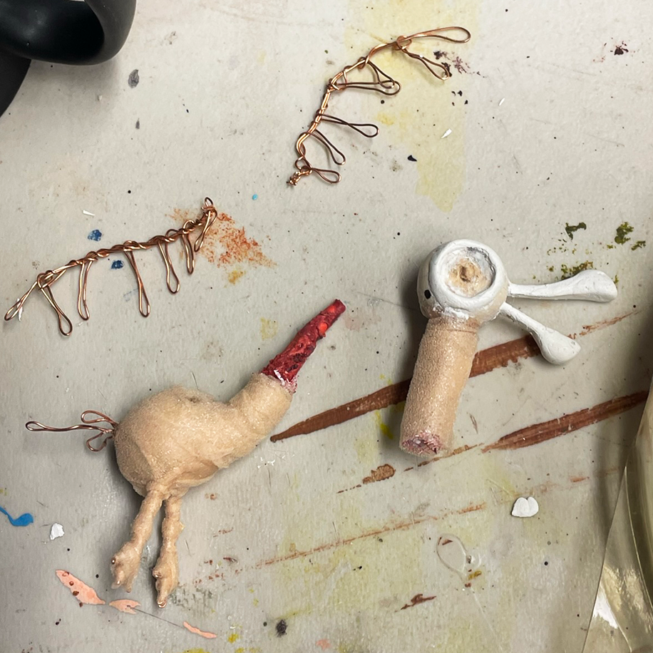 Gull rig and foam