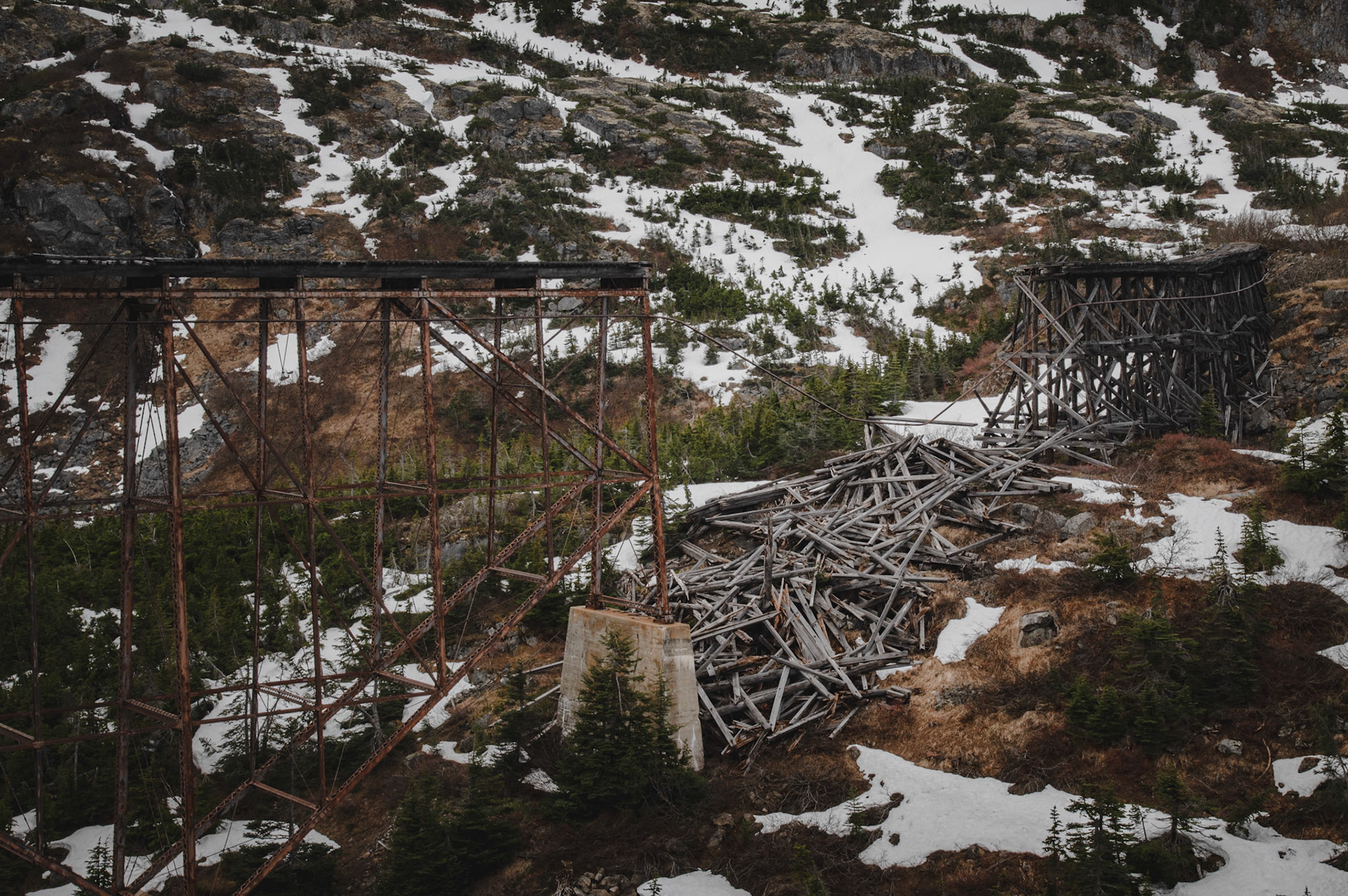 Decommissioned Steel Bridge