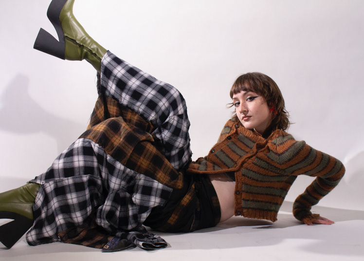 Upcycled Flannels into pants