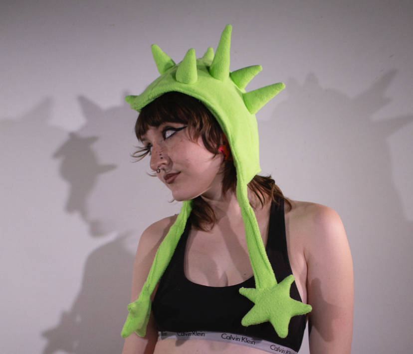 Felt Spike Bonnet