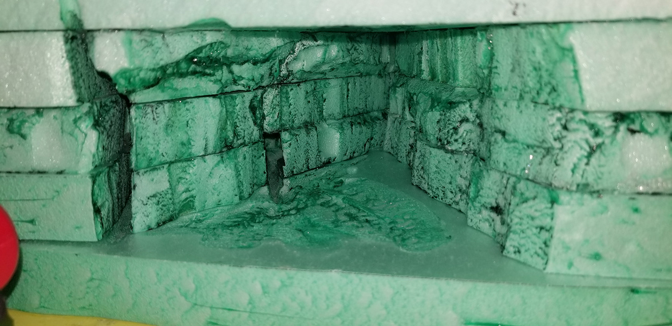 Cave before painting