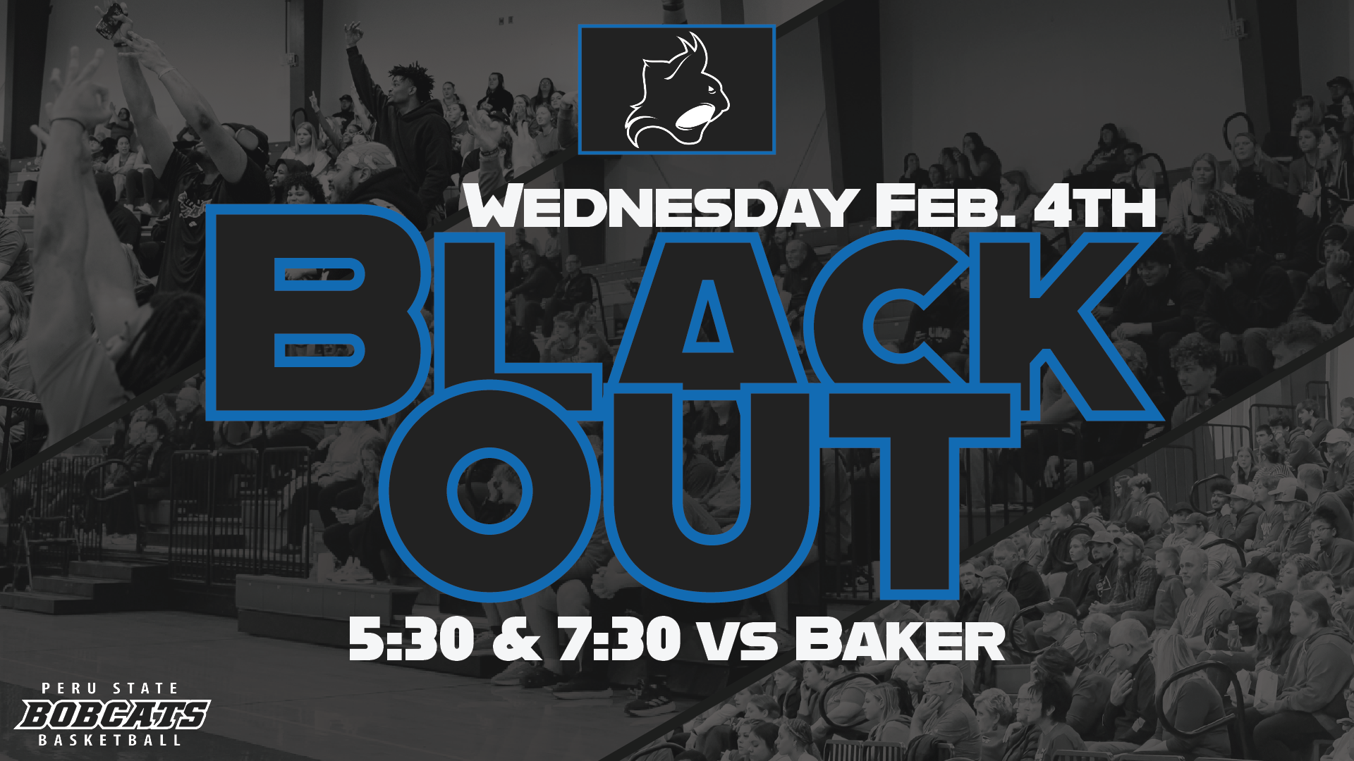 Black Out Gameday promo for Video Board.