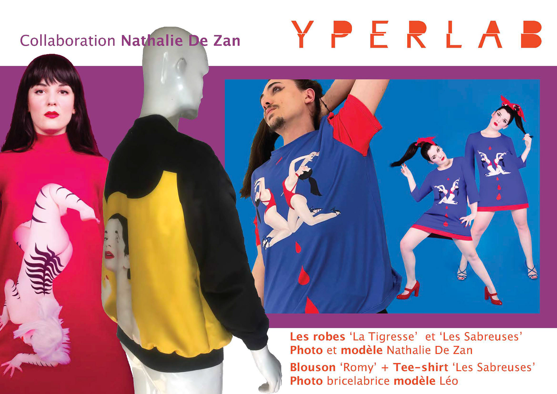 La collaboration avec l'artiste multi-disciplinaire Nathalie De Zan (New York) a débuté juste avant le Covid (2020)