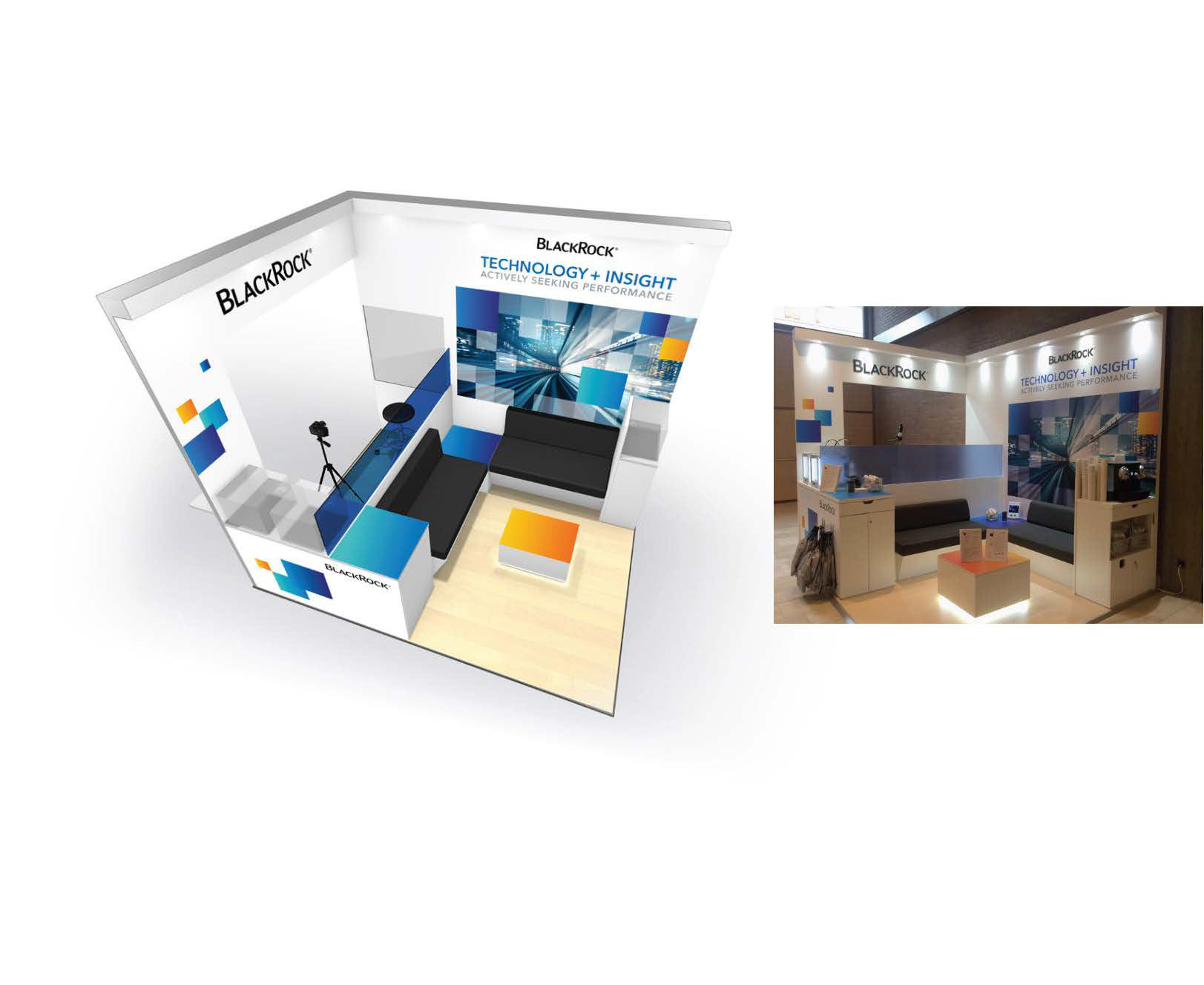 Various projects for global events; conferences, meetings, stands. Creation of visuals for stages, meeting rooms, programmes, menus, invitations, leave-behinds,... working closely with other teams in order to keep the look and feel consistent throughout the various media (Power Point presentation, video, etc)