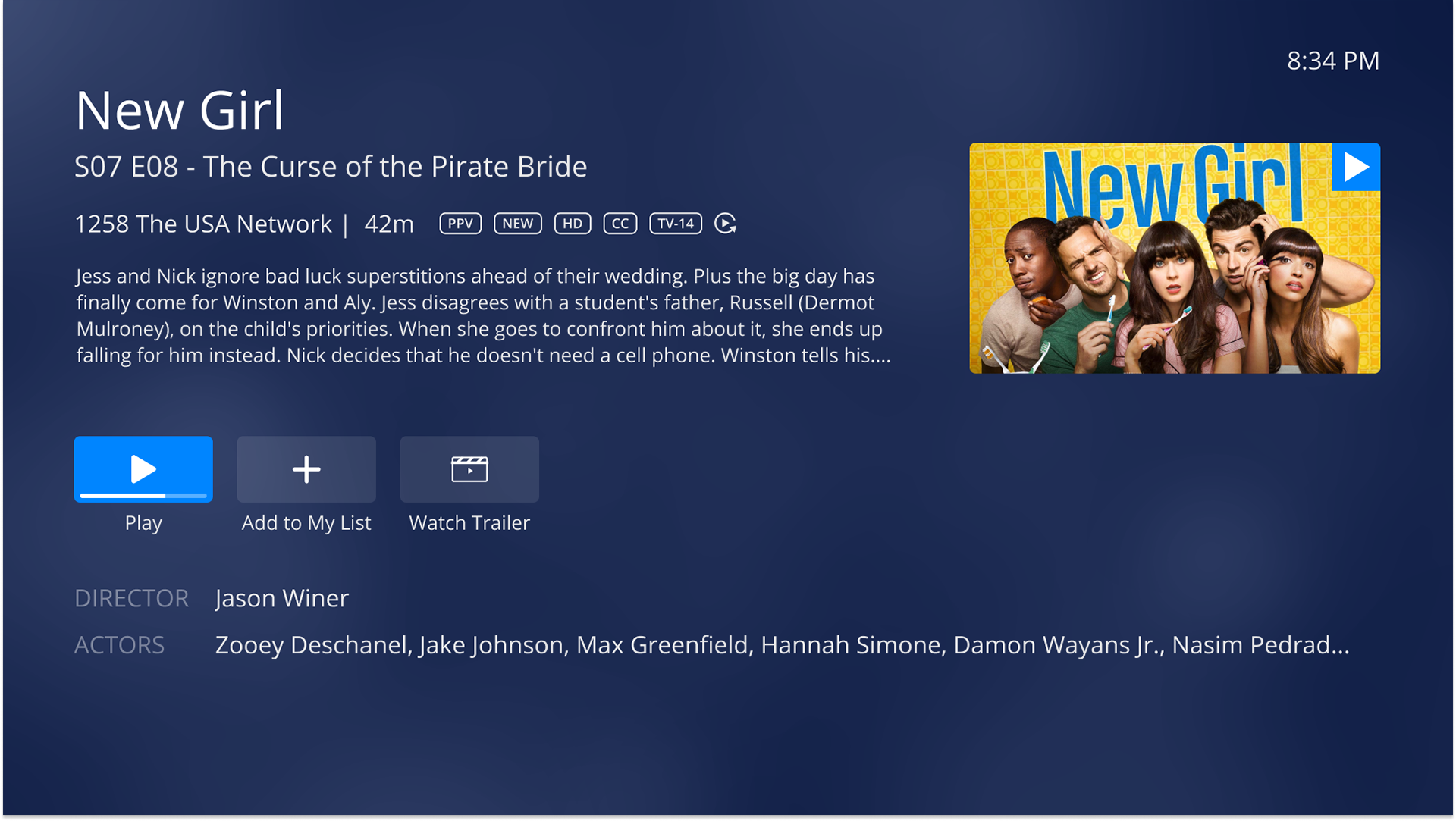 Video on Demand Details