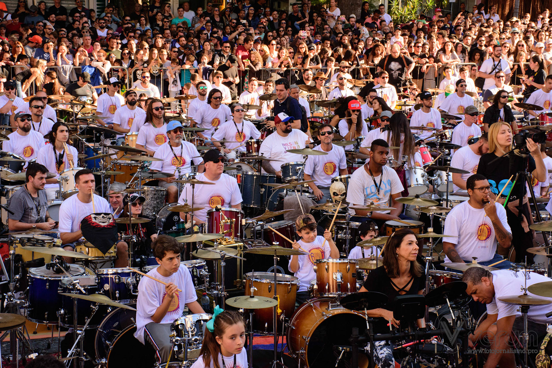 6ª Orquestra de Baterias Florianópolis (SC) | Foto: Felipe Reis / Verum Fotografia