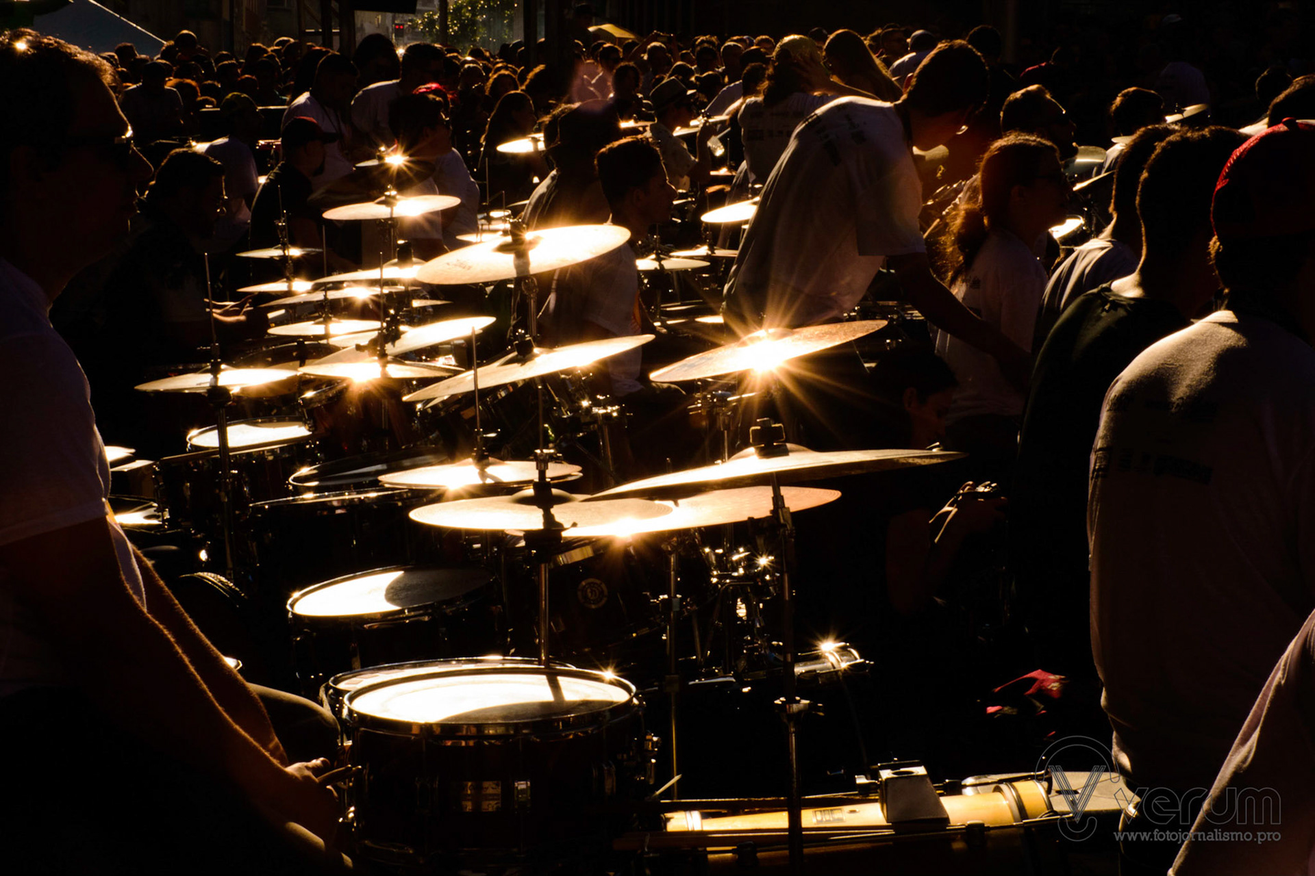 6ª Orquestra de Baterias Florianópolis (SC) | Foto: Felipe Reis / Verum Fotografia