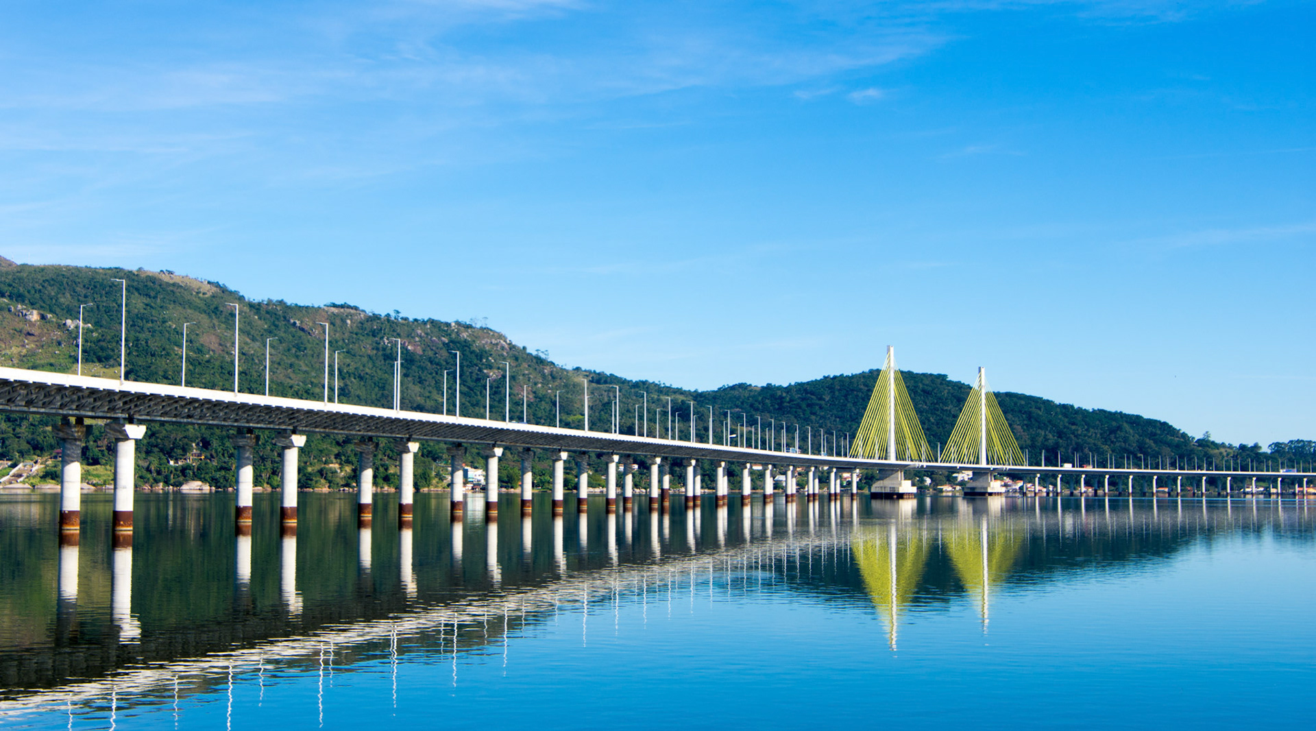 Ponte Anita Garibaldi, Laguna (SC) | Foto: Felipe Reis/Verum Fotojornalismo