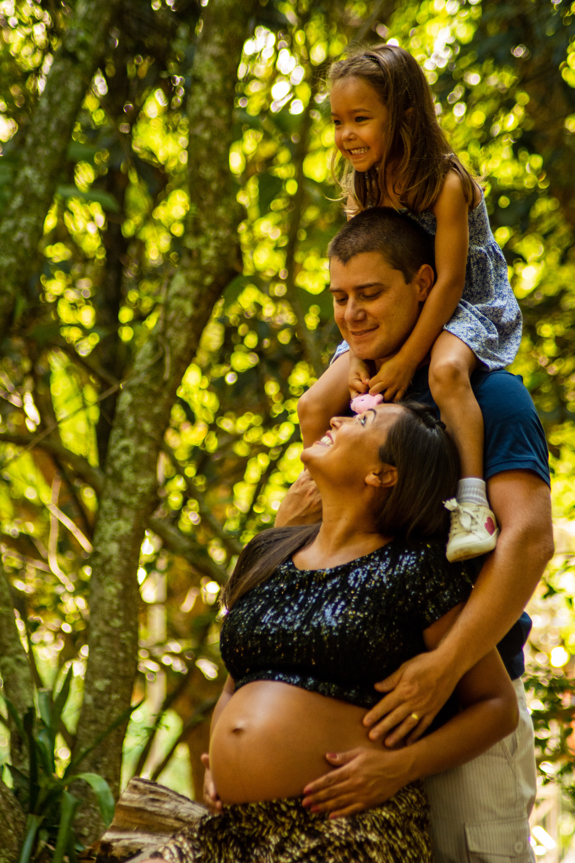 Ensaio gestante - Samuel, Dijeane, Isabella e Luciano | Foto: Felipe Reis / Verum Fotografia
