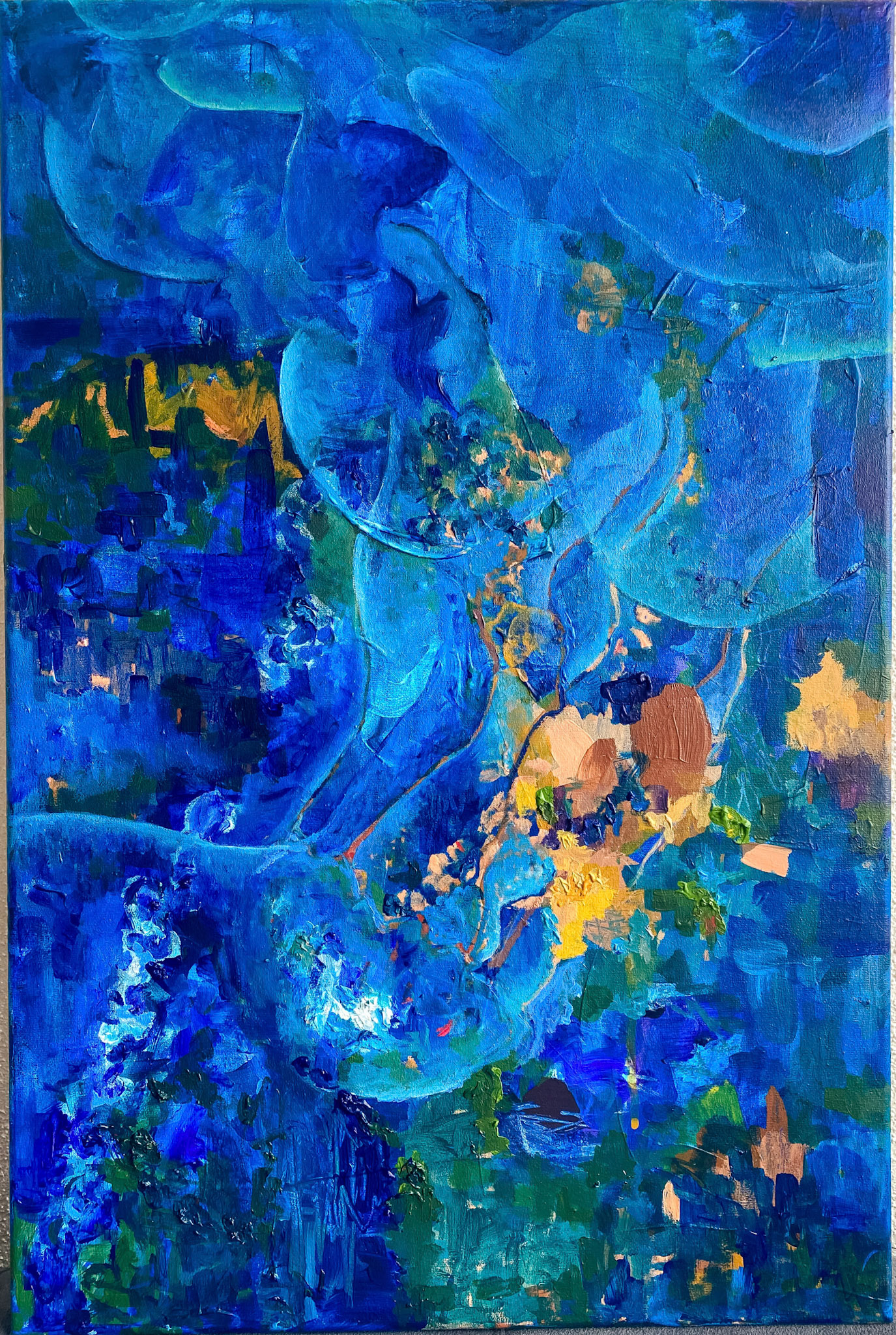 Risk taken | acrylics on canvas| 40x60 cm | year 2022 (SOLD)