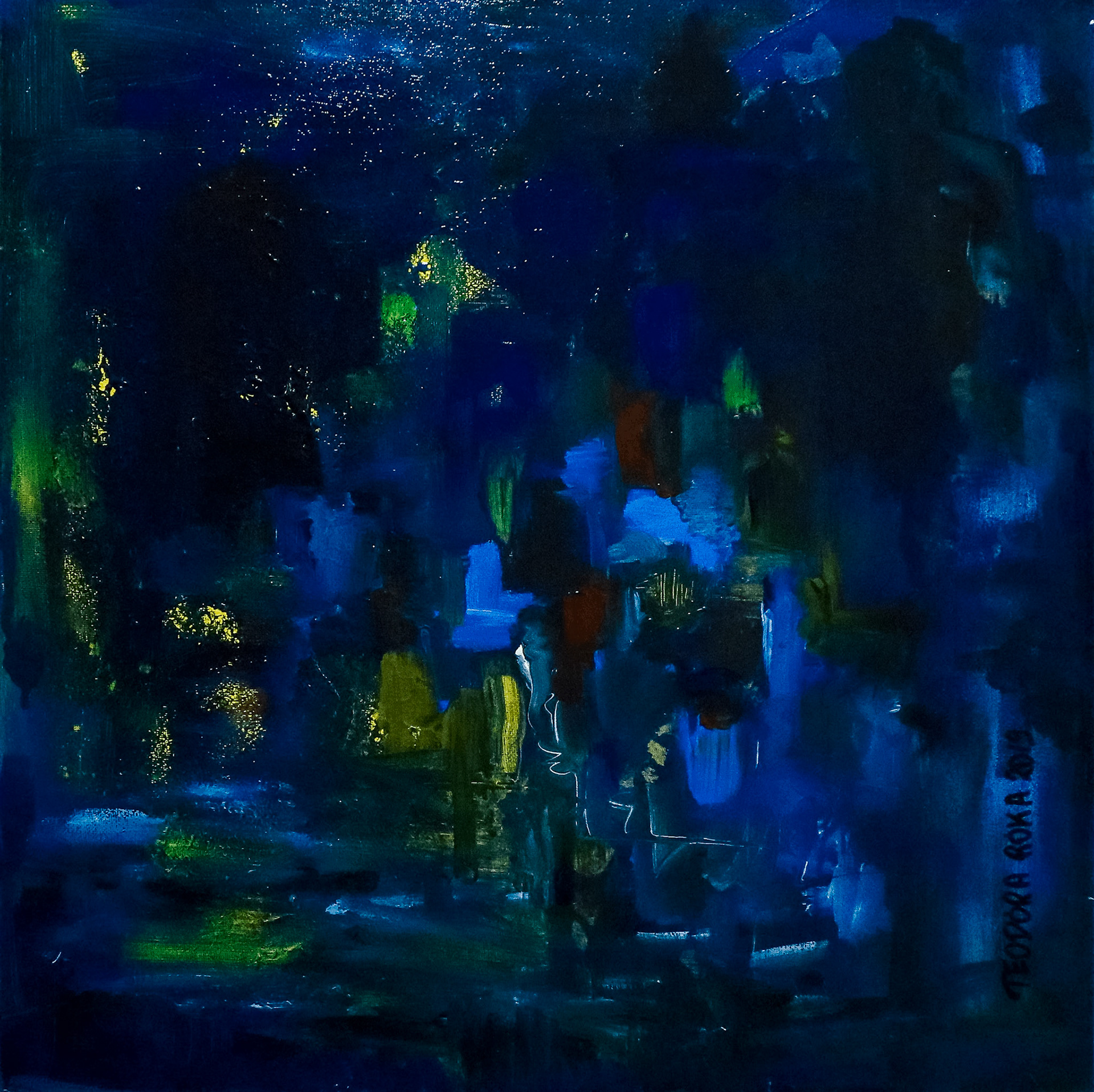 STILL | acrylic on canvas | size 60x60cm | year 2019 (SOLD)