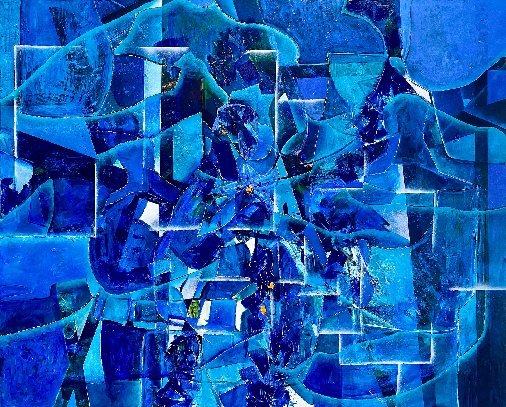 'Hold my hand' | acrylics on canvas | size 160x200cm | year 2022 | SOLD