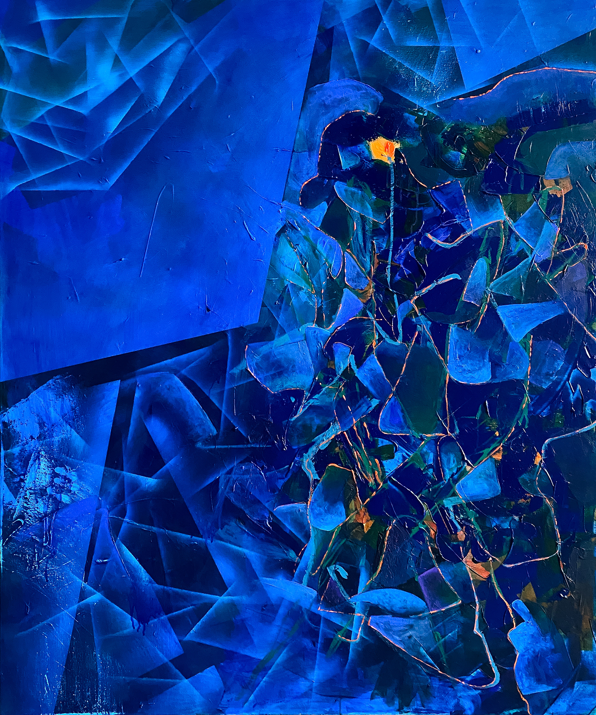 'Give me away' | acrylics on canvas | size 120x145cm | year 2022 | SOLD