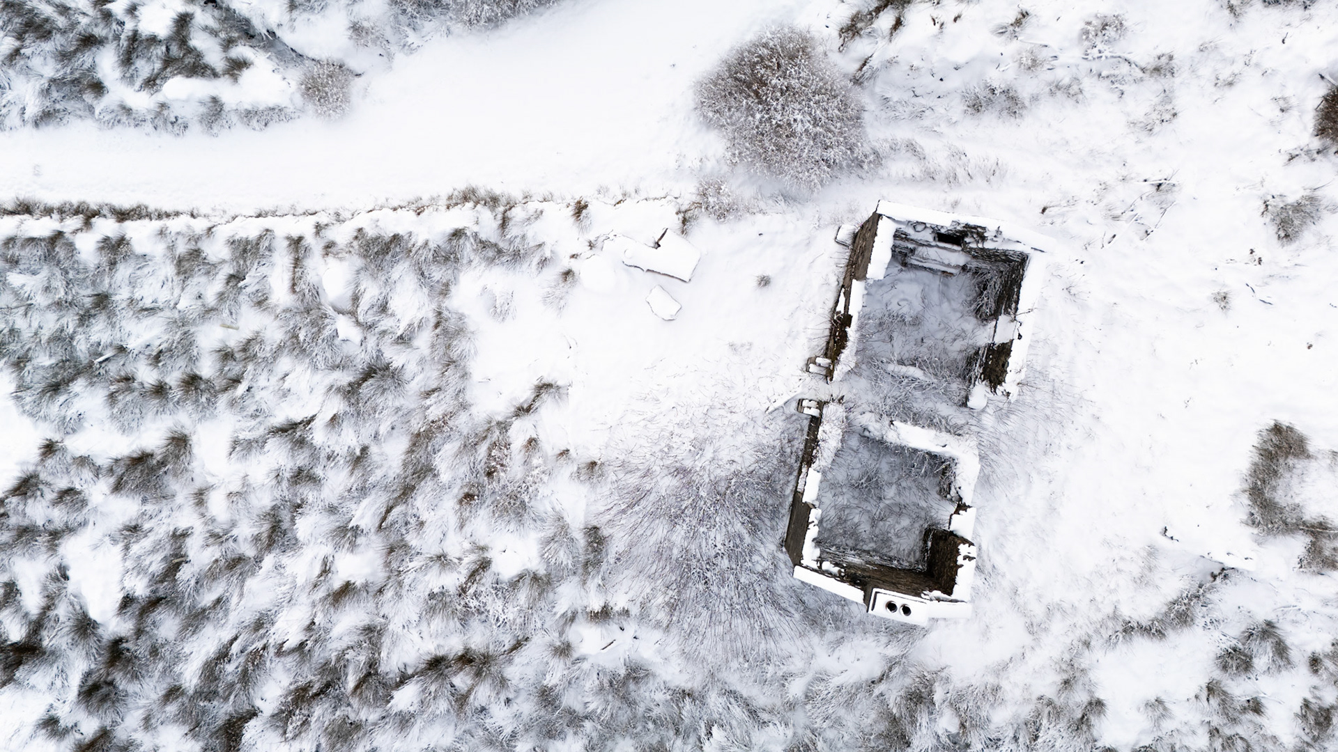 Wintry Ruin | Co. Donegal
