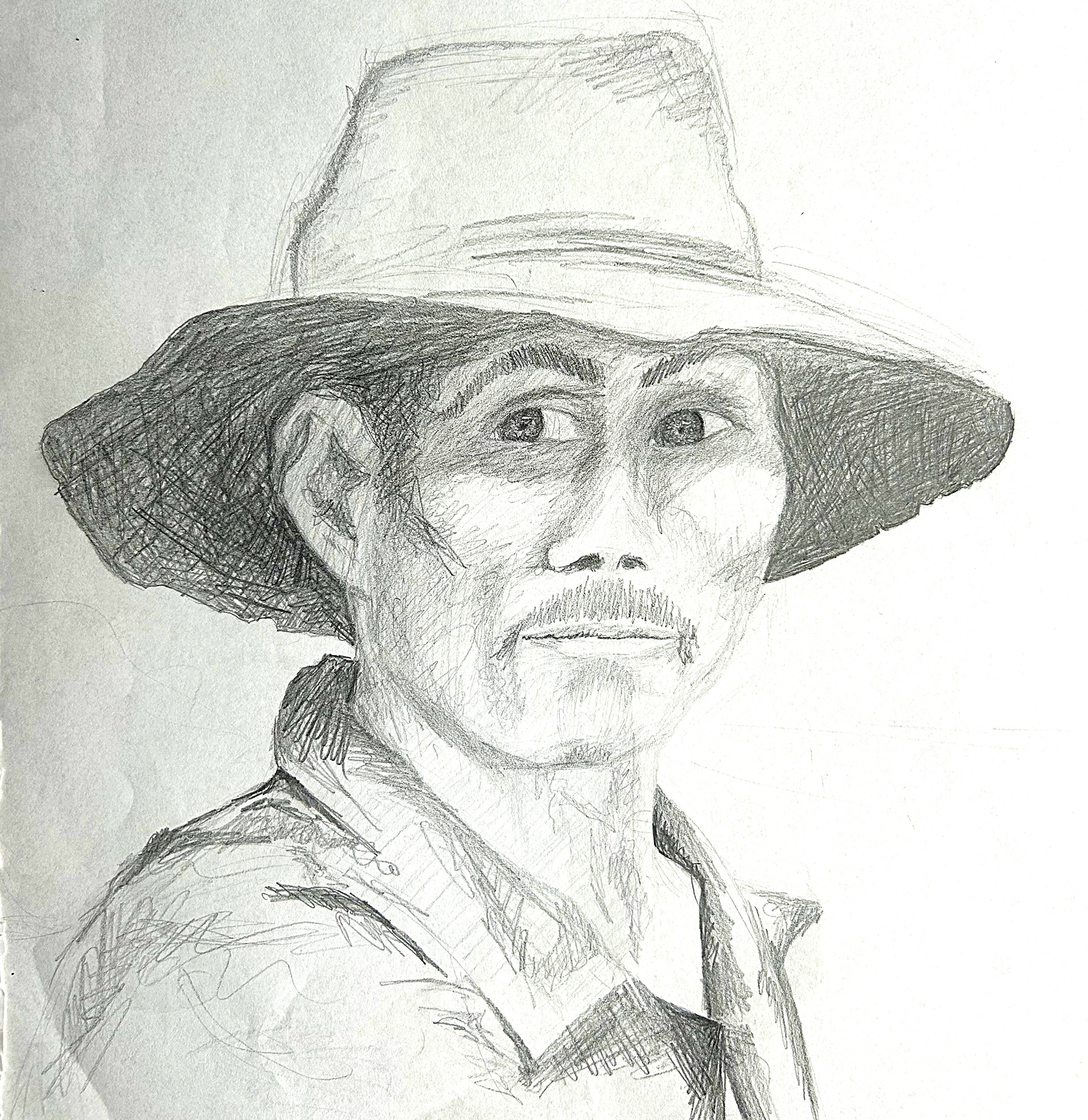 Pencil portrait