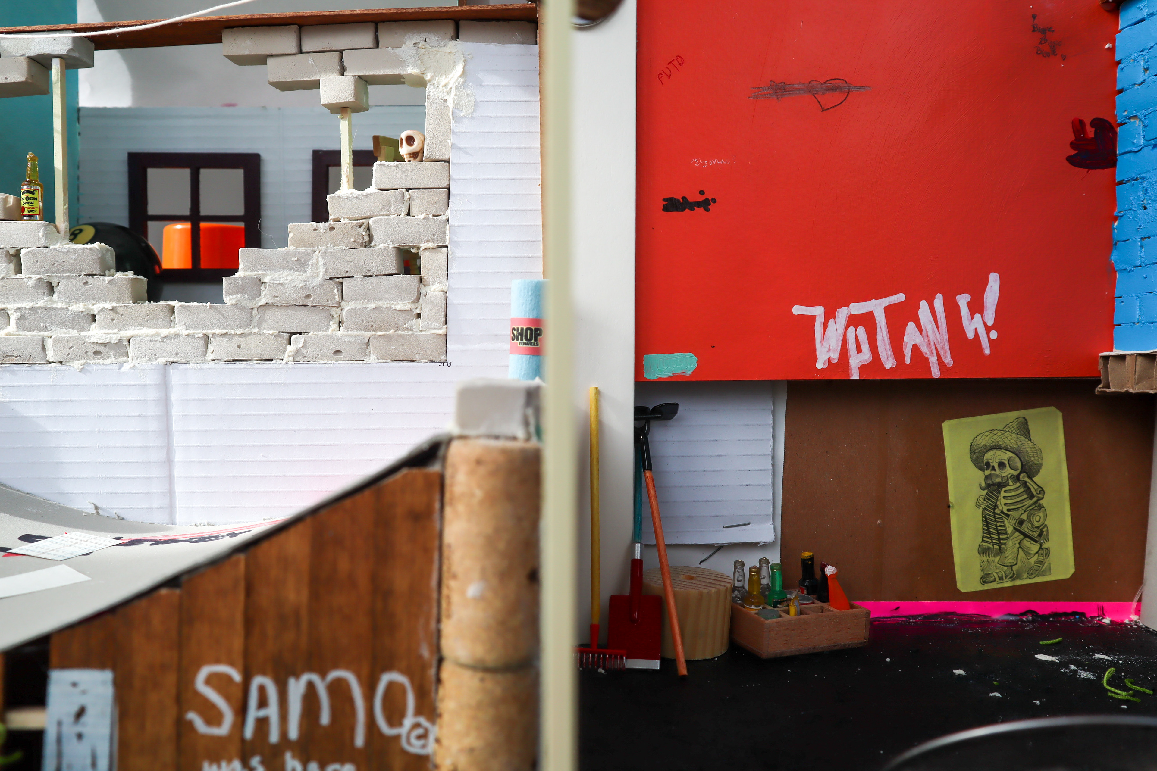Promo Set Design for Kamagraph Skateboards, 2022