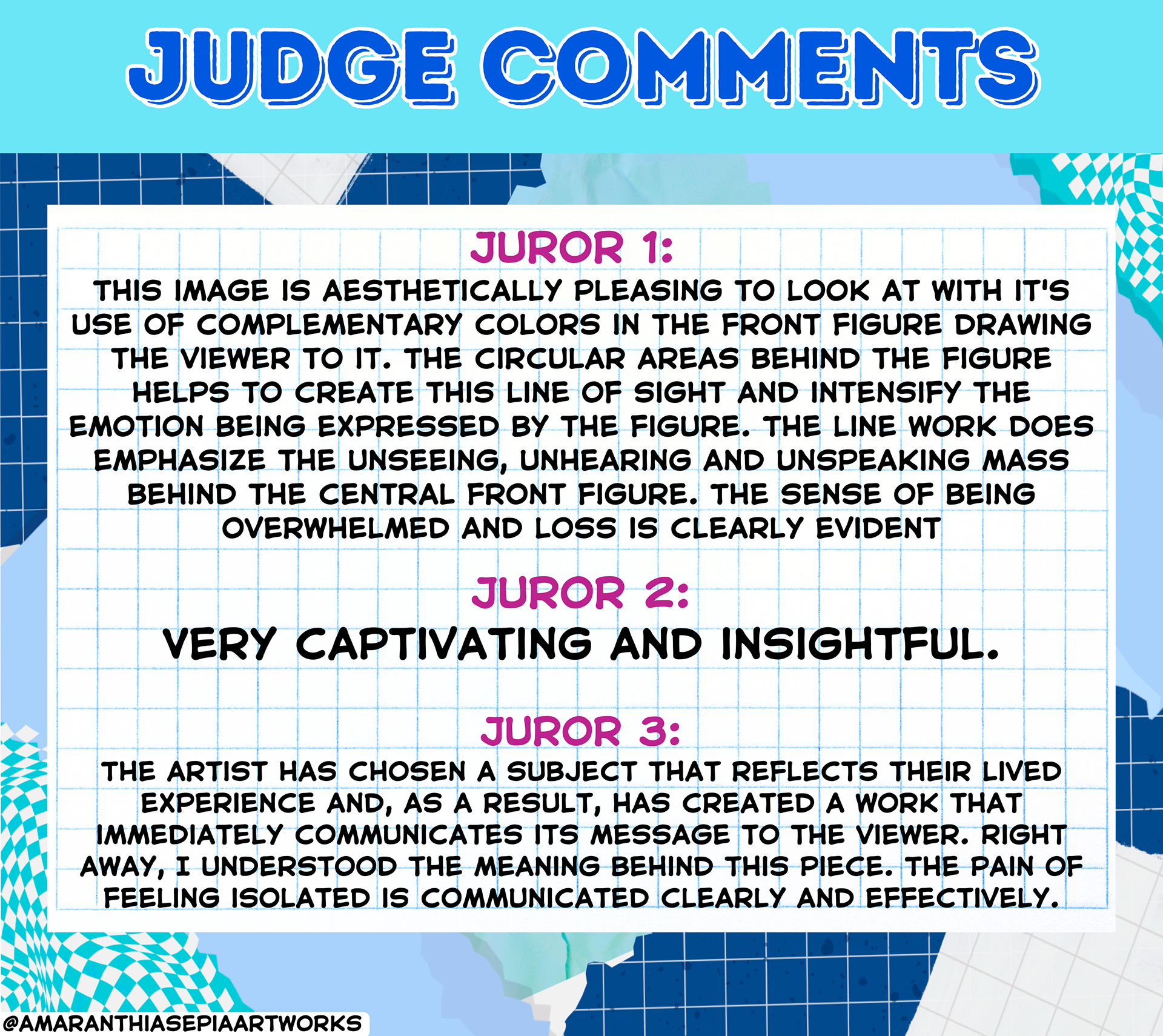 Judge Comments