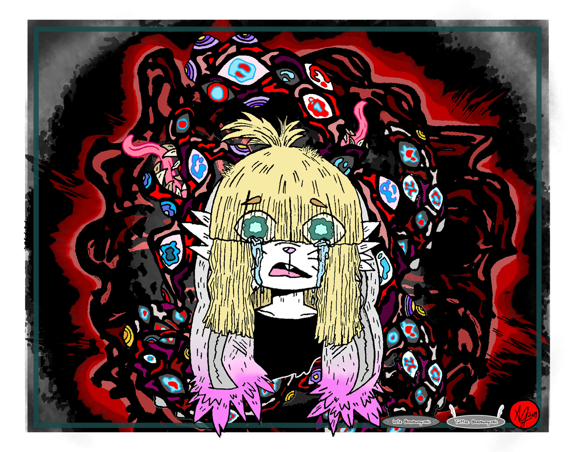 Anxiety Monster Panic Attack
